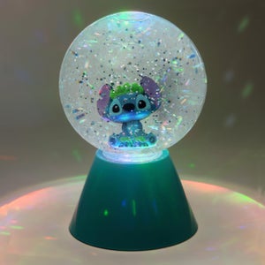 Disney Stitch Colour Changing Led Glitter Ball Light