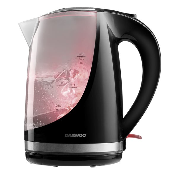Daewoo 1.7L Colour Changing Kettle