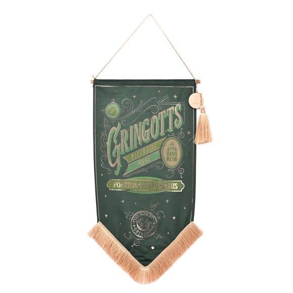 View Harry Potter Alumni Gringotts Hanging Banner View Harry Potter Alumni Gringotts Hanging Banner
