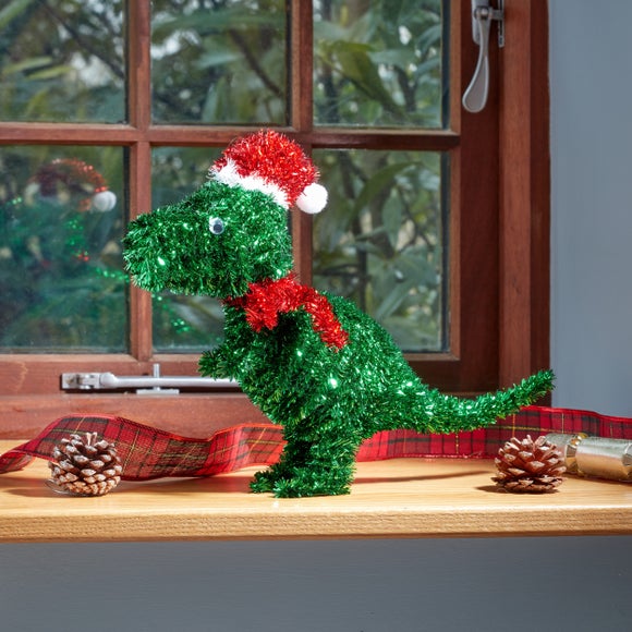Tinsel Rex Decoration