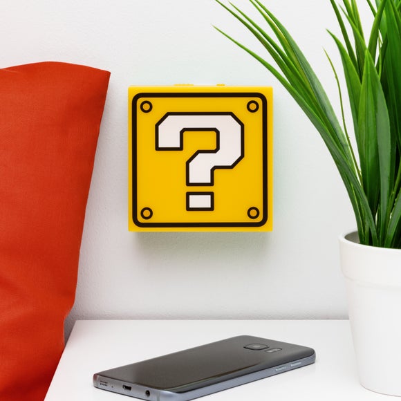 Nintendo Super Mario Question Block Night Light
