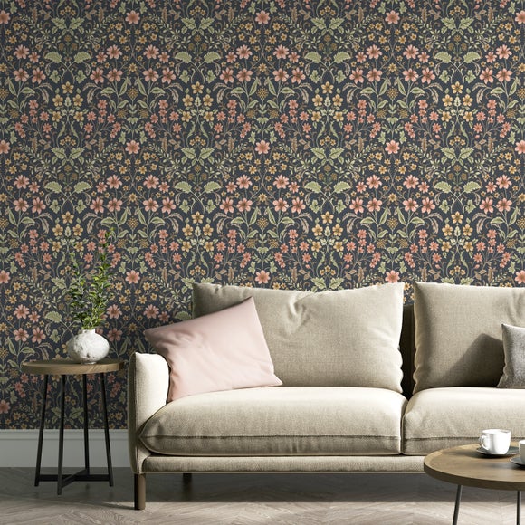 Morley Floral Wallpaper