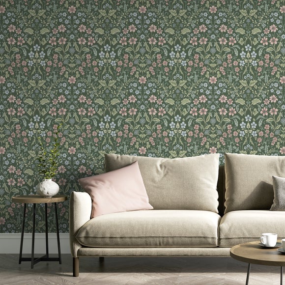 Morley Floral Wallpaper