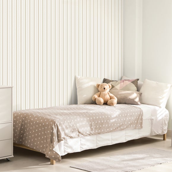 Kawaii Tutti Frutti Stripe Wallpaper
