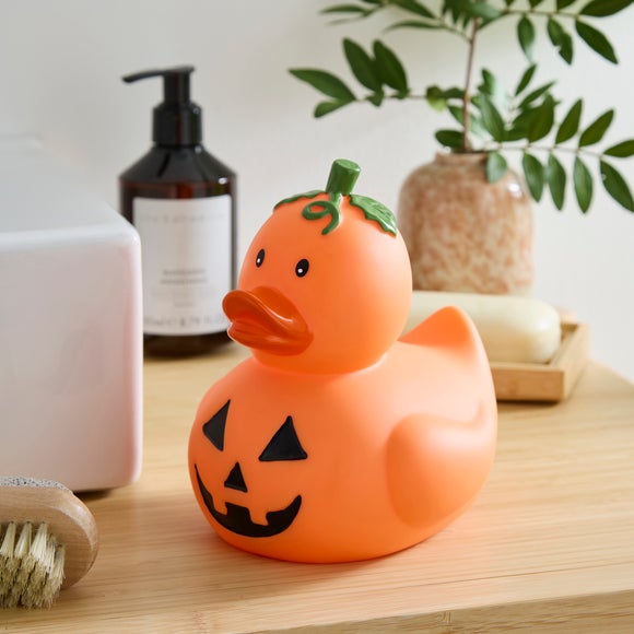 Pumpkin Rubber Duck