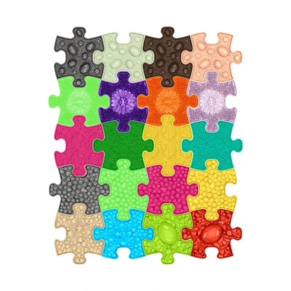 Muffik Set of 20 Mini Orthopaedic Sensory Play Mat Play Mats