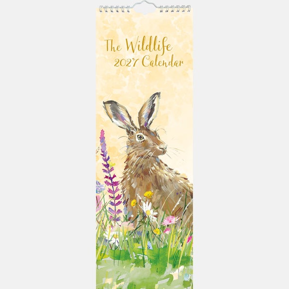 The Wildlife 2027 Slim Calendar