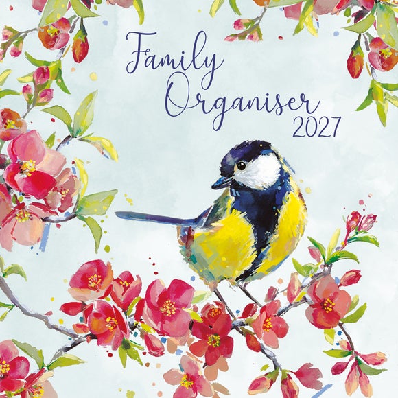Bird Song 2027 Family Organiser
