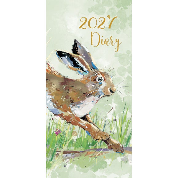 Wildlife Rabbit 2027 Pocket Diary