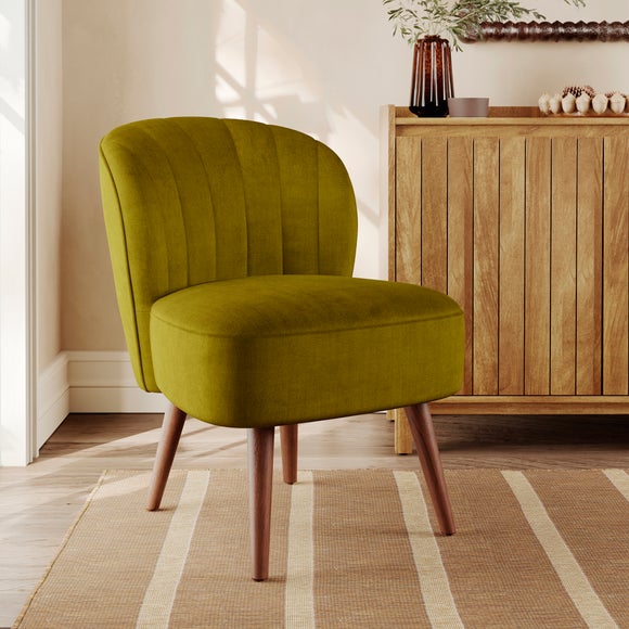 Colette Velvet Accent Chair