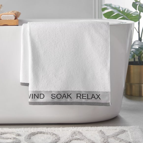 Catherine Lansfield Relax and Unwind Towel