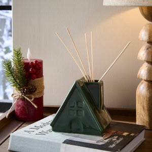 Winter Thyme Ceramic Hut Diffuser