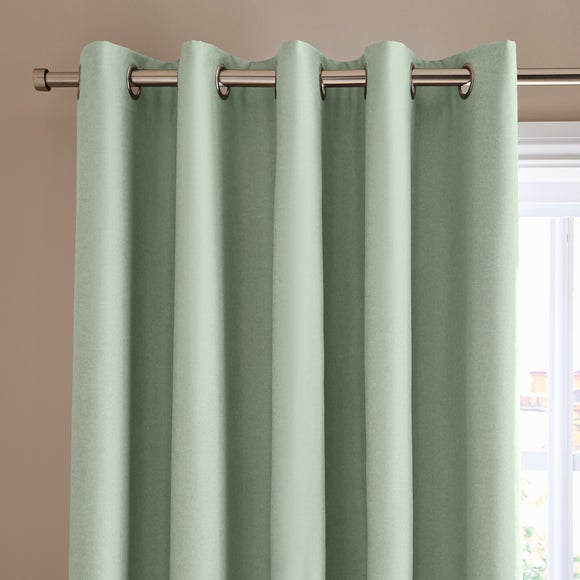 Berlin Blackout Thermal Eyelet Curtains