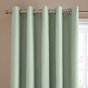 Berlin Blackout Thermal Eyelet Curtains