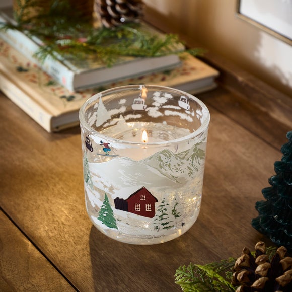 View Winter Thyme Alpine Christmas Led Candle View Winter Thyme Alpine Christmas Led Candle