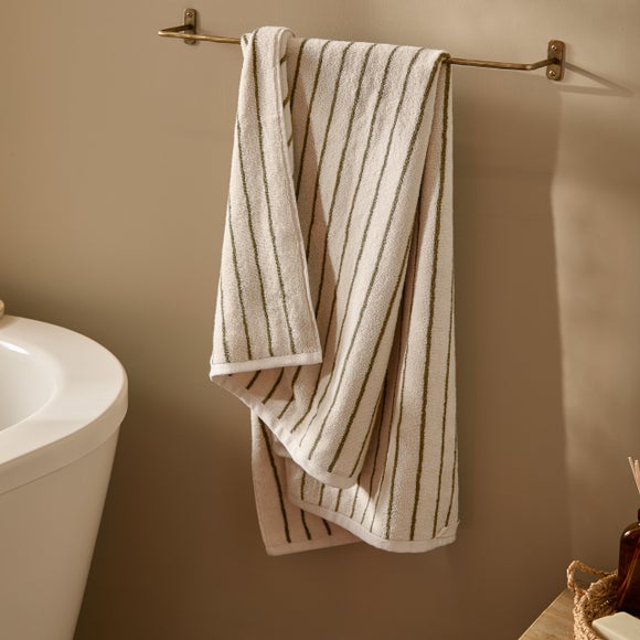 Yard Hebden Narrow Stripe Cotton Towel
