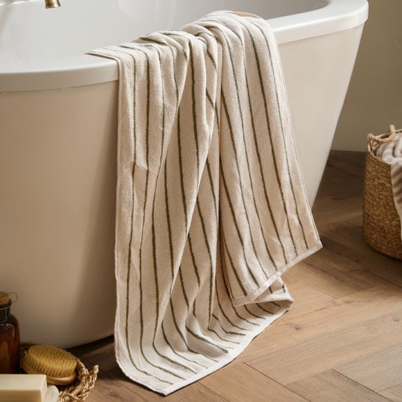 Yard Hebden Narrow Stripe Cotton Towel