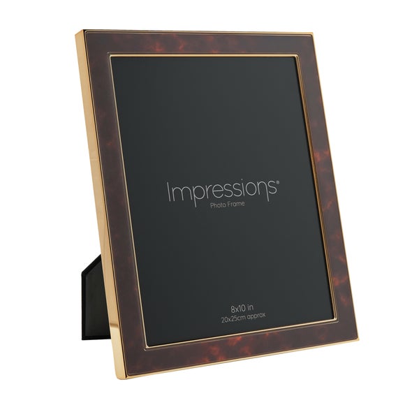 Impressions Gold Tortoiseshell Photo Frame