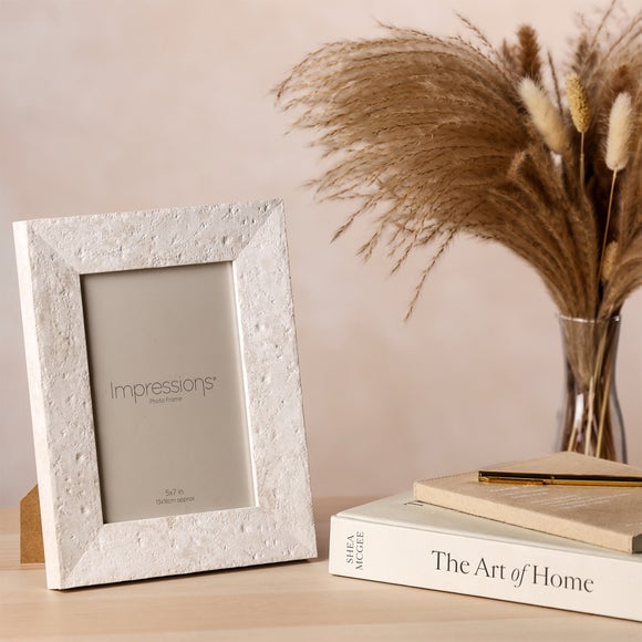 Impressions Stone Effect Photo Frame