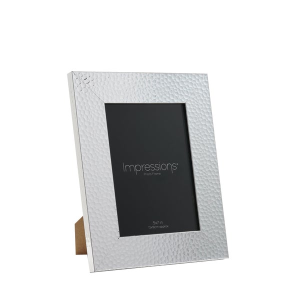 Impressions Hammered Metal Photo Frame