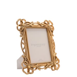 Impressions Bowknot Resin Photo Frame
