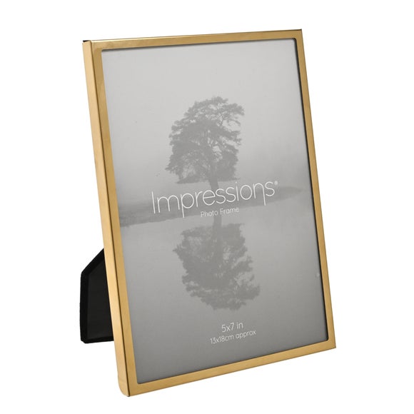 Impressions Simple Metal Photo Frame