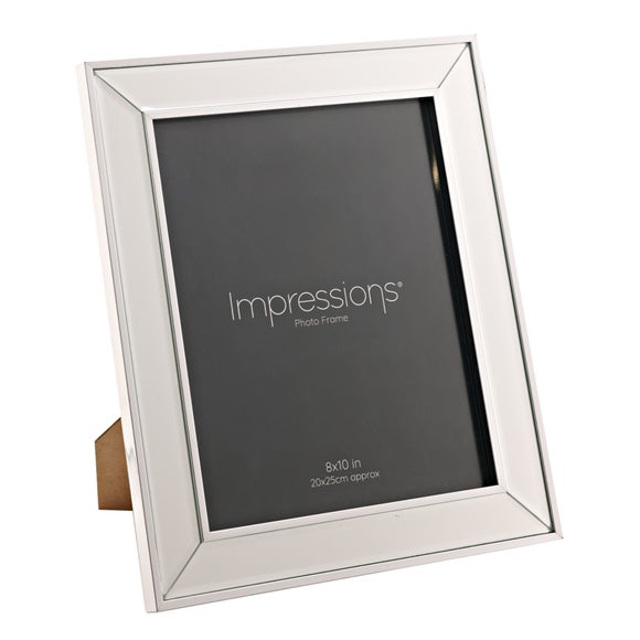 View Impressions Mirror Border Bevelled Photo Frame View Impressions Mirror Border Bevelled Photo Frame
