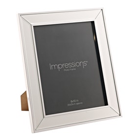Impressions Mirror Border Bevelled Photo Frame