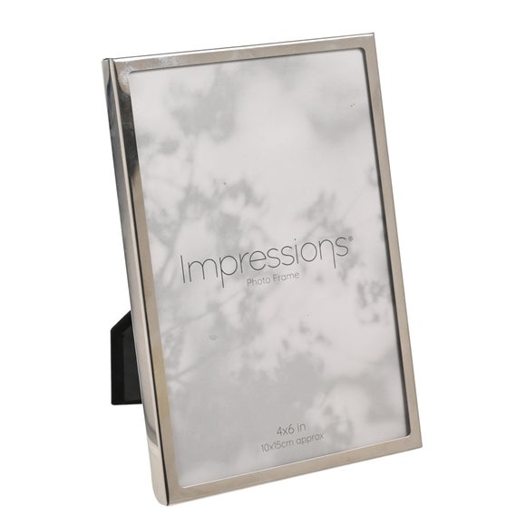 Impressions Simple Metal Photo Frame