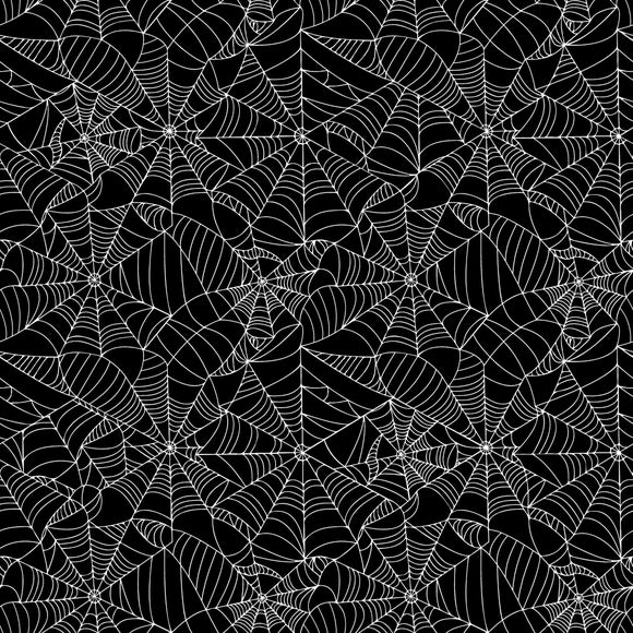 By the Metre Spiderweb PVC