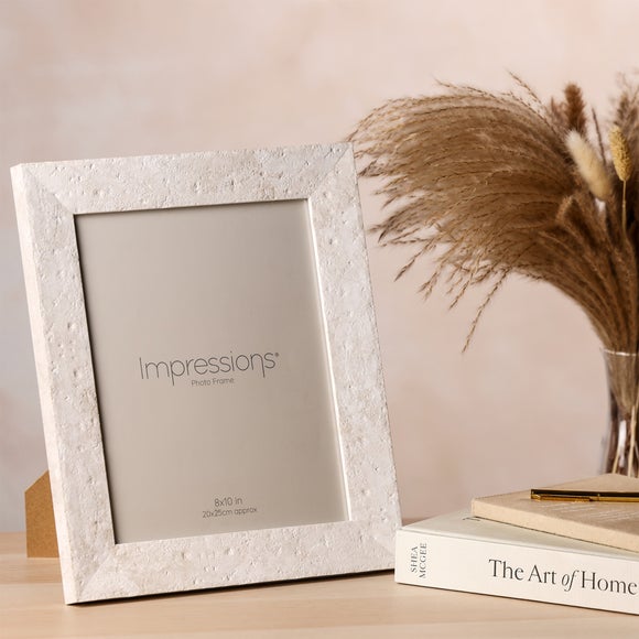 Impressions Stone Effect Photo Frame