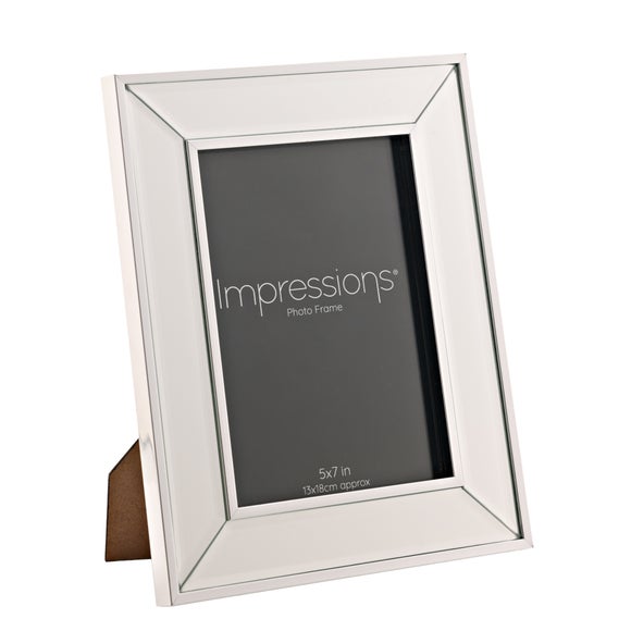 View Impressions Mirror Border Bevelled Photo Frame View Impressions Mirror Border Bevelled Photo Frame