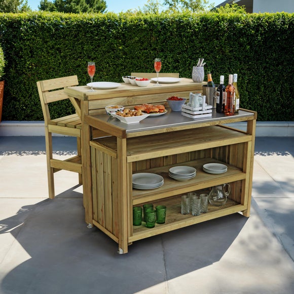 View Terraza Outdoor Kitchen Island Set View Terraza Outdoor Kitchen Island Set
