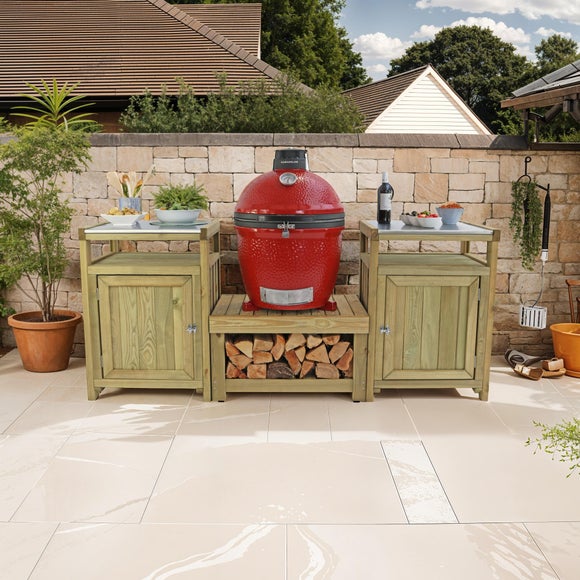 View Terraza Outdoor Kitchen Compact Set View Terraza Outdoor Kitchen Compact Set