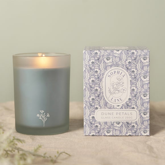 Sophia Lane Dune Petals Floral Candle