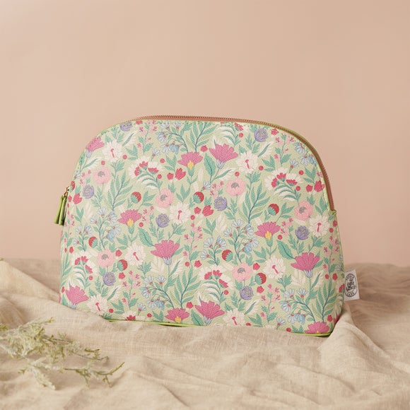 Sophia Lane Floral Makeup Bag