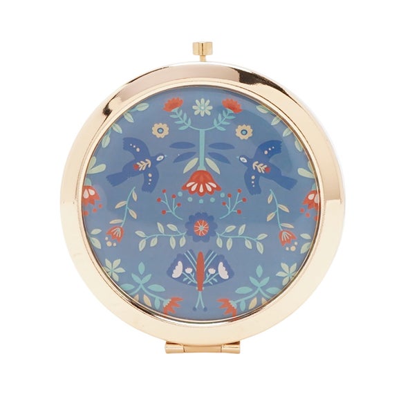 Photo 2 of Sophia Lane Floral Compact Mirror