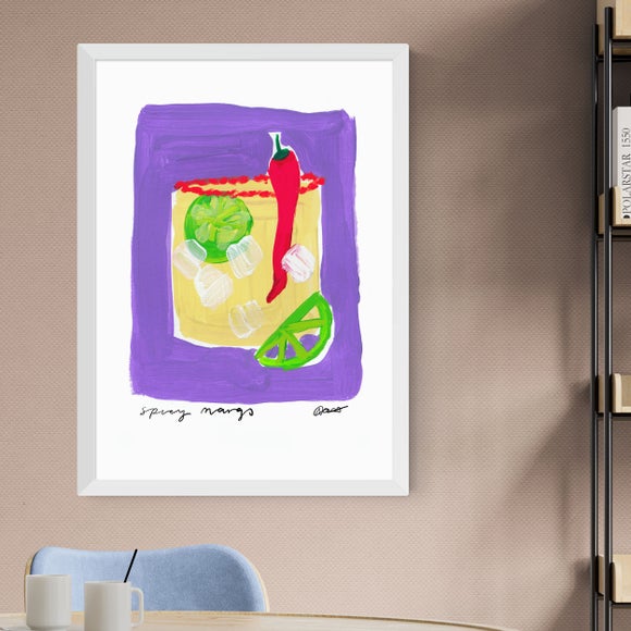 East End Prints Spicy Margs Framed Print