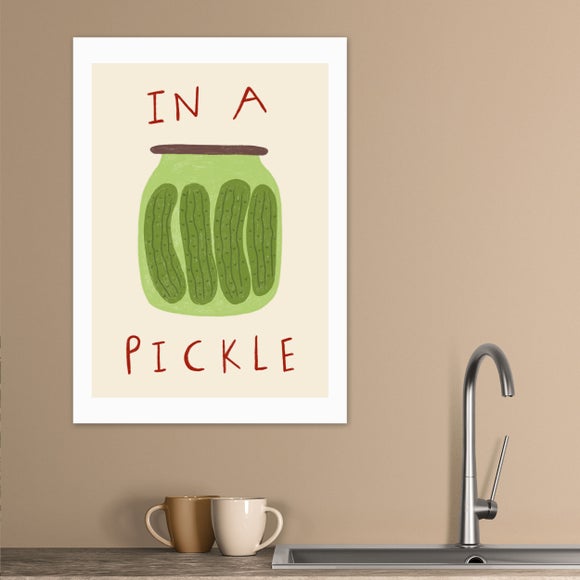 East End Prints Pickle Framed Print