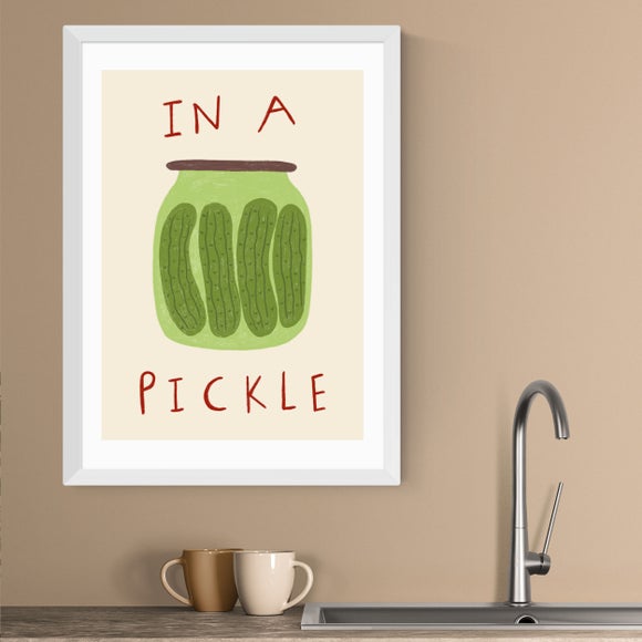 East End Prints Pickle Framed Print