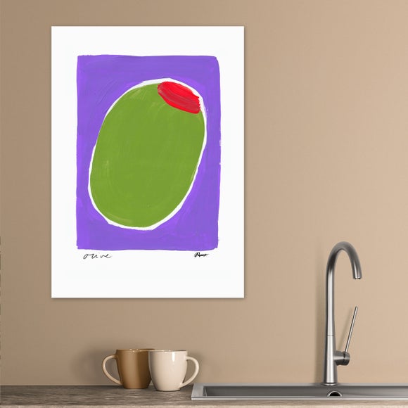 East End Prints Big Olive Framed Print