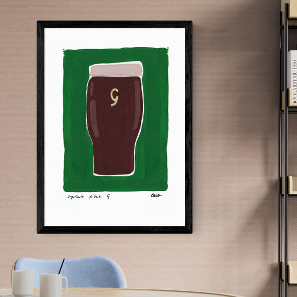 East End Prints Guinness Framed Print