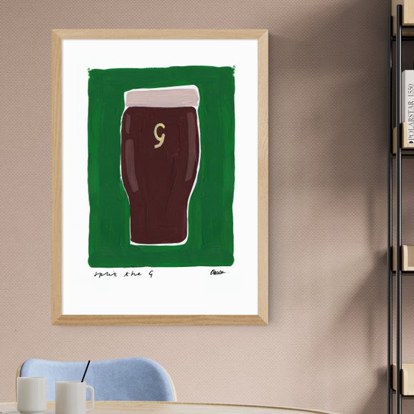 East End Prints Guinness Framed Print