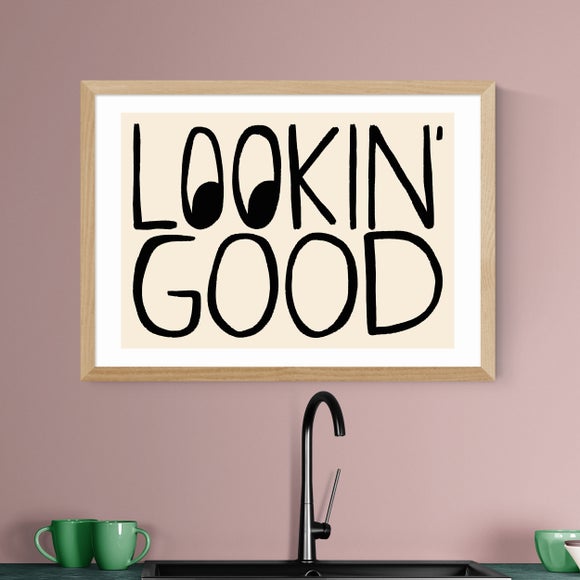 East End Prints Lookin' Good Framed Print