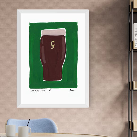 East End Prints Guinness Framed Print