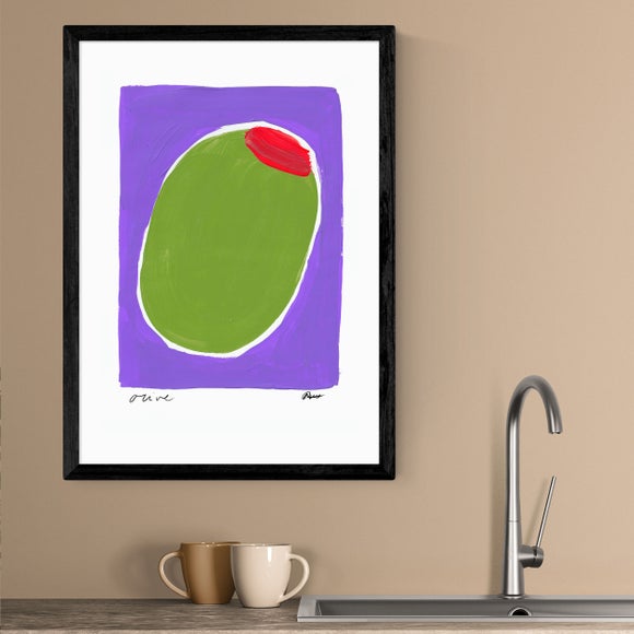 East End Prints Big Olive Framed Print