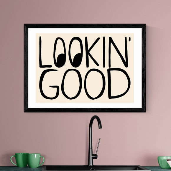 East End Prints Lookin' Good Framed Print