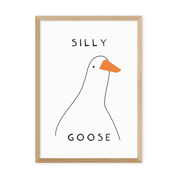Photo 2 of East End Prints Silly Goose Framed Print Photo 2 of East End Prints Silly Goose Framed Print