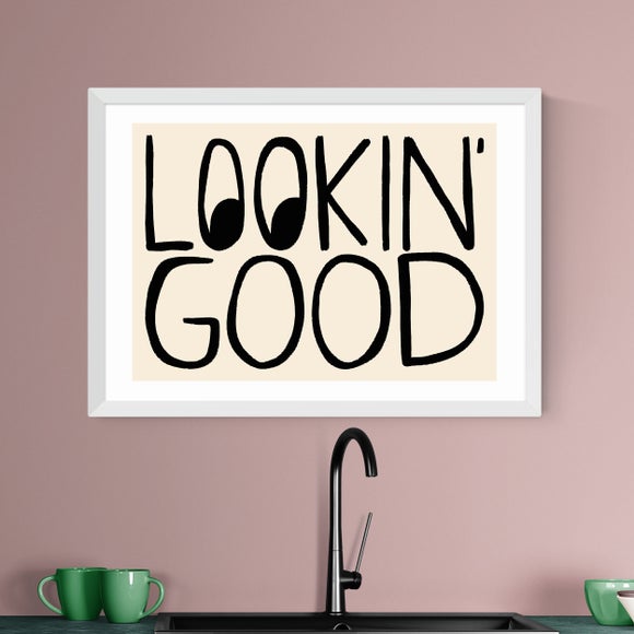 East End Prints Lookin' Good Framed Print