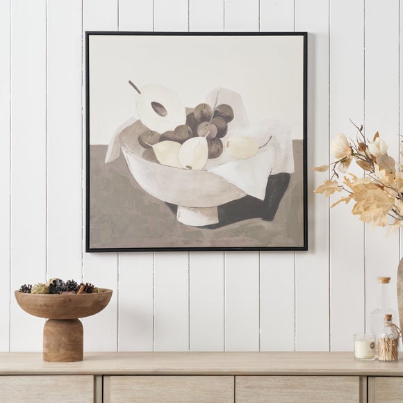 Fruit Bowl Framed Canvas